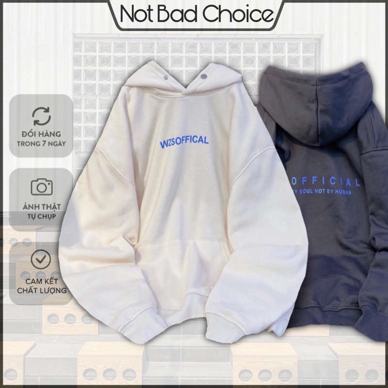 Áo Khoác Hoodie Nỉ Unisex WZS HOT2021 ulzzang NBC