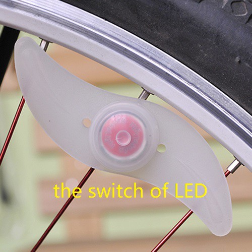 Đèn LED gắn nan hoa xe đạp nhiều màu tùy chọn giúp lái xe an toàn