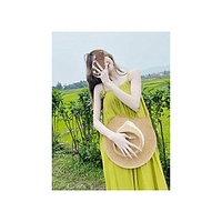 Váy Maxy Đũi D02 Chun Ngực Dáng Dài