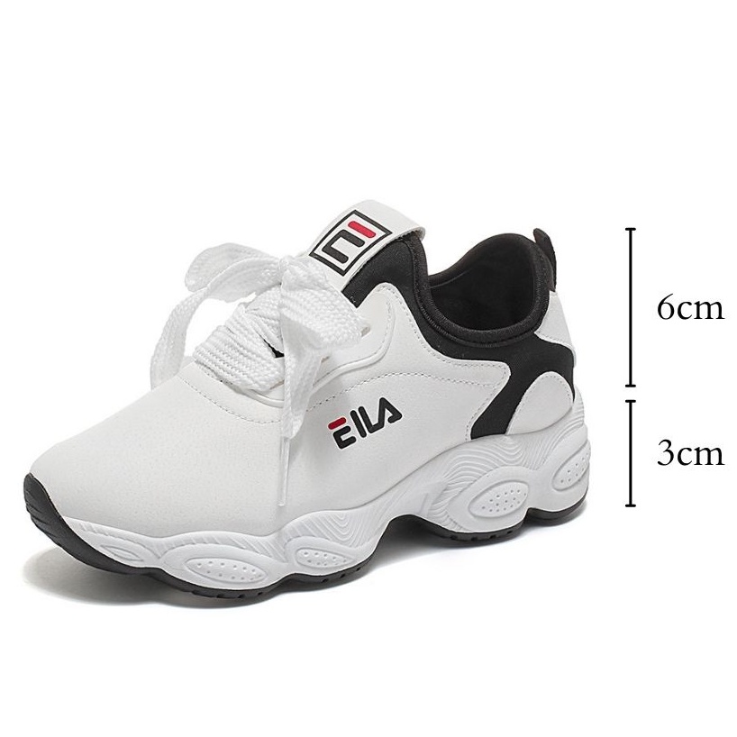 Giày thể thao nữ trắng cao cấp giá rẻ giày sneaker nữ nhiều màu độn đế - TKB-B5B5 | BigBuy360 - bigbuy360.vn