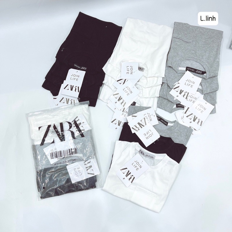 Sét 3 áo cộc tay za.ra cho bé trai chất đẹp