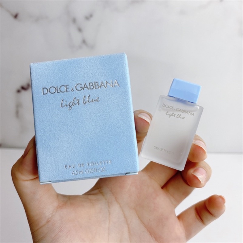 Nước hoa Dolde & Gabbana D&G Light Blue EDT 4.5ml