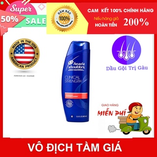 Dầu gội head shoulders Mi linical strength 400ML