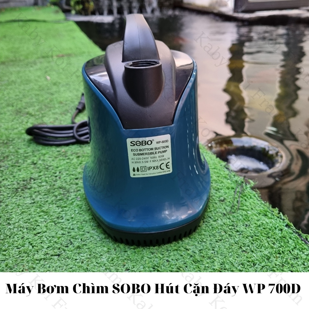 Máy bơm chìm bể cá SOBO hút cặn đáy bơm hồ koi sobo WP 100d WP 200D WP 300D WP 500D WP 700D