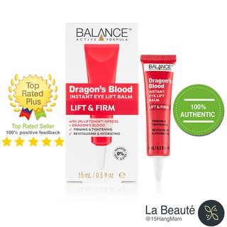 Balance Dragon’s Blood Eye Lift Balm - Kem Dưỡng Mắt Ngăn Ngừa Lão Hóa 15ml