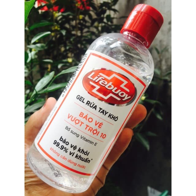 Nước rửa tay khô Lifebouy 235ml ( chai vòi / chai bật) {NHẬP ninjavannew GIẢM 30k}