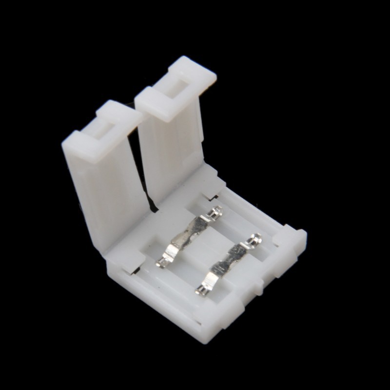 Đầu nối dây đèn LED 5050 không hàn với hai chấu chiều rộng 10mm