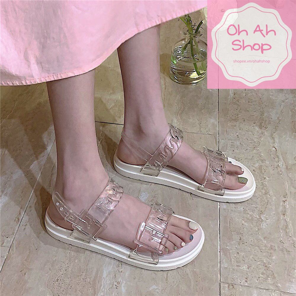 [Mã FASHIONT4WA2 giảm 10k đơn từ 50k]  Dép Sandal Dép quai hậu chuẩn dáng HOT Hàn Quốc Quai Trong Đơn Giản Dễ Phối Đồ