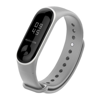 Dây đeo silicon hai màu for Xiaomi Mi Band 3