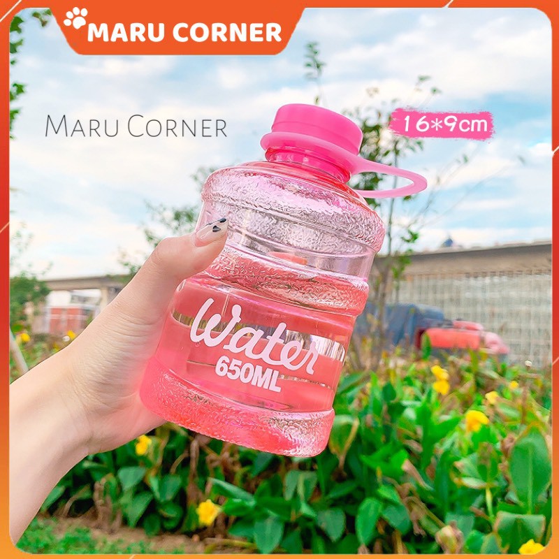 Bình nước xinh xắn phong cách Hàn Quốc 650ml | BigBuy360 - bigbuy360.vn