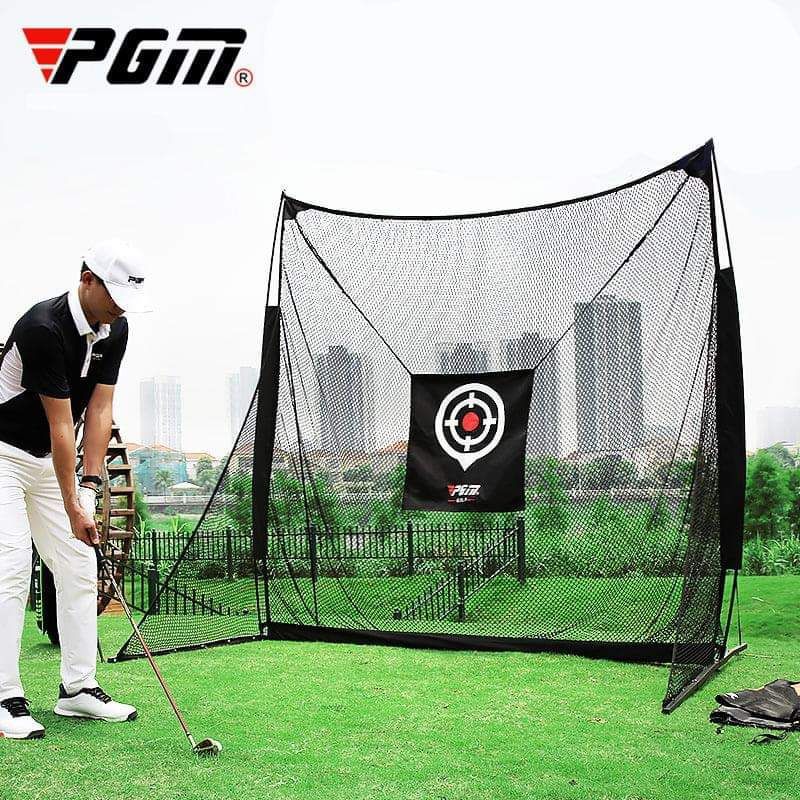 COMBO Lồng Tập Swing - Thảm Tập Swing Golf PGM