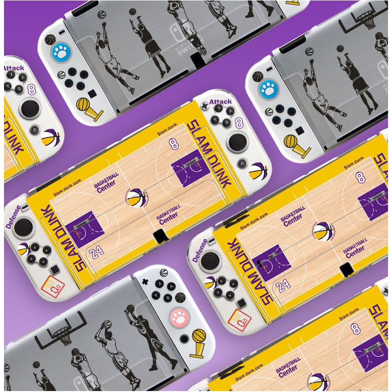 NINTENDO Vỏ Bảo Vệ Mỏng Tương Thích Với Switch & Switch Oled Kèm Tay Cầm Joy-Cons-Multi-Theme Dễ Thương