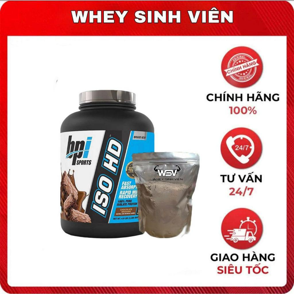 (  500gram ) Iso HD Sữa Dinh Dương Tăng Cơ Nuôi Cơ Phục Hồi Cơ Bắp Bpi Sports Iso HD Túi