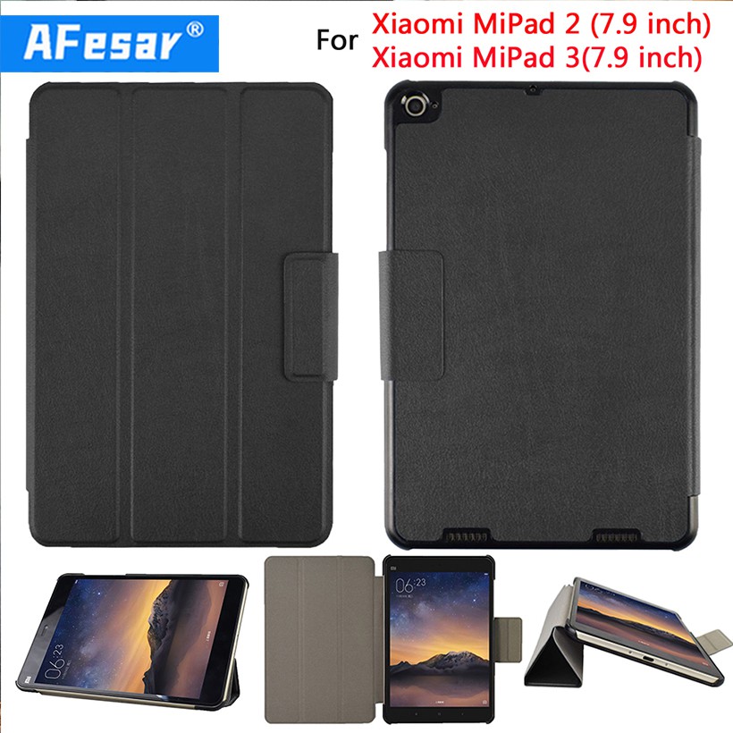 Ốp Lưng Da Nắp Gập Siêu Mỏng Cho Xiaomi Mi Pad 2 MiPad 3 (7.9 Inch)