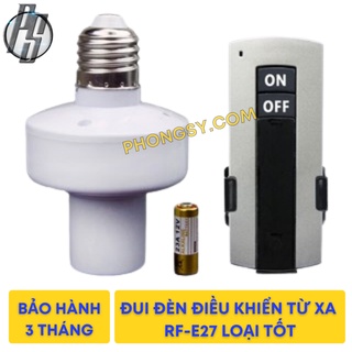 Đui Đèn Điều Khiển Từ Xa E27