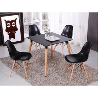 Bàn Eames vuông- nhập khẩu (80x80cm)