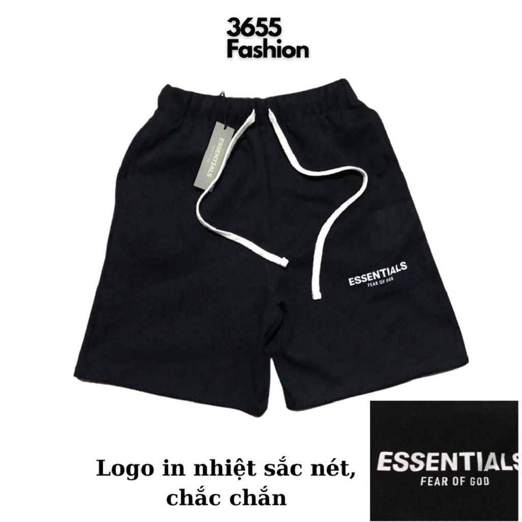 Quần short nam essentials Quần đùi nam unisex phong cách hàn quốc QS307