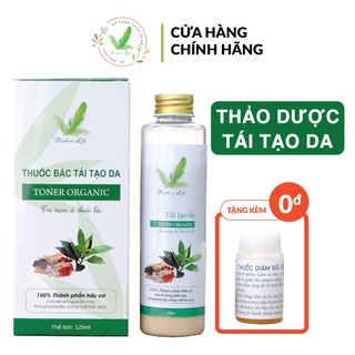 Tái tạo da Toner Organic 125ml