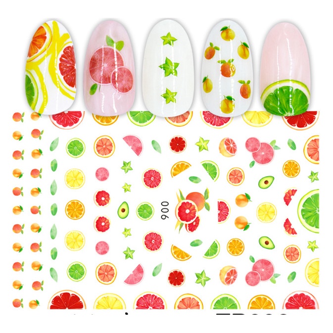 sticker trang trí nail