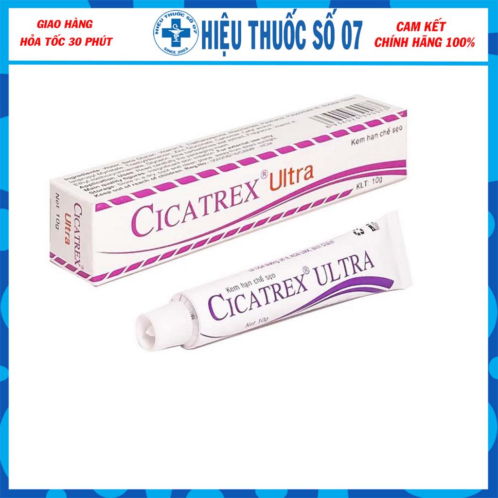 Kem bôi vết thương hở Cicatrex Ultra mau liền da, chăm sóc vết mổ sau sinh nhanh lành, hạn chế sẹo đơn giản