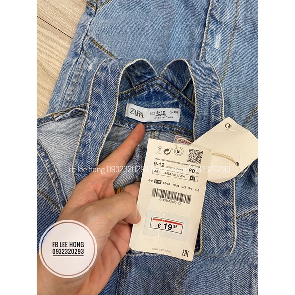 Yếm zara tuồn cho bé