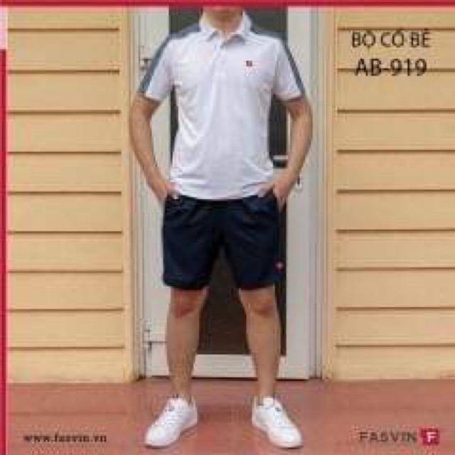 Bộ thể thao Fasvin cổ bẻ AB-919