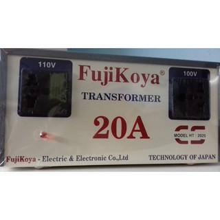 Bộ chuyển nguồn 220v sang 110v FUJIKOYA Nhật 20A