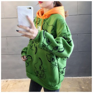 ÁO HOODIE NỮ CÁ TÍNH THỂ HIỆN PHONG CÁCH ĐỘC ĐÁO HÀN QUỐC - WEGO SHOP