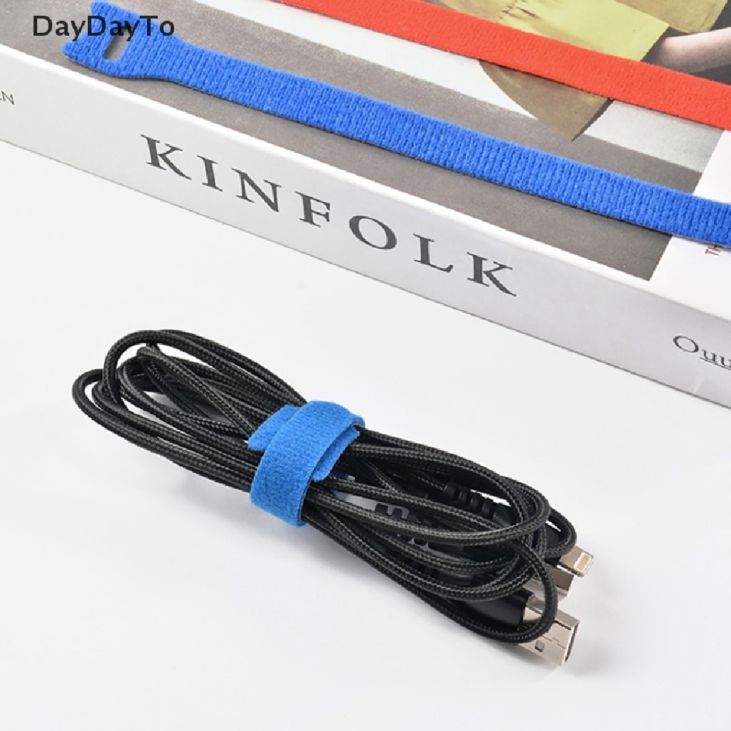 Set 10 Dây Quấn Dây Cáp Có Thể Tái Sử Dụng Tiện Lợi