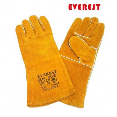 (RẺ, CHÍNH HÃNG) Găng tay da hàn nhập khẩu Everest EW14