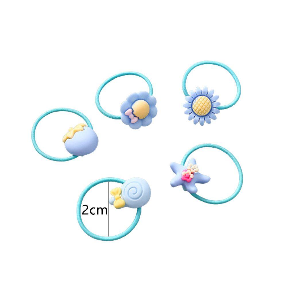 Dây Cột Tóc Họa Tiết Hoạt Hình Dễ Thương Cho Các Bé