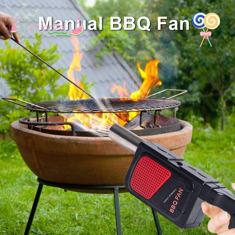 ☆Yola☆ Quạt Nướng Thịt BBQ Cầm Tay Tiện Lợi