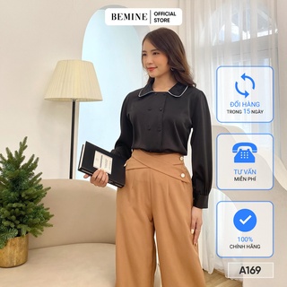 Áo sơ mi tay dài 2 hàng cúc BEMINE A169DEN