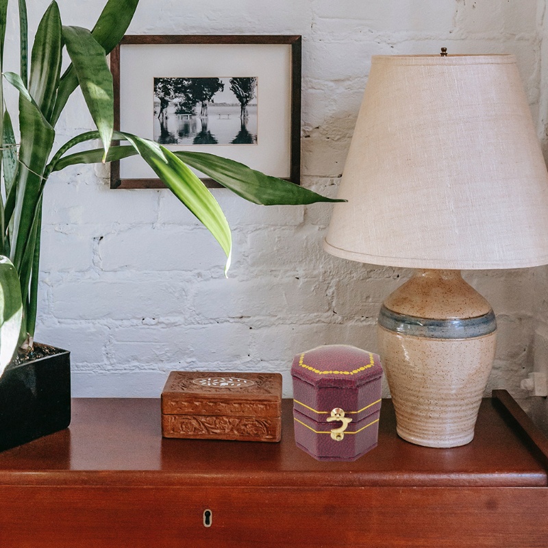 Hộp Đựng Nhẫn Bằng Da PU Sang Trọng Cho Propo