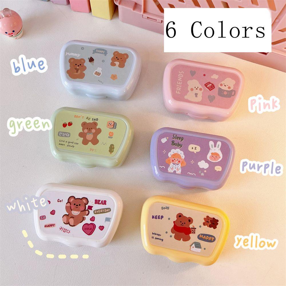 Hộp Nhựa Mini Đựng Kính Áp Tròng Tiện Dụng