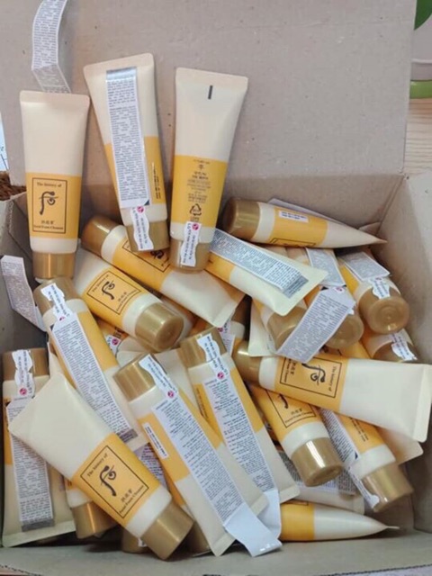 Kem tẩy trang dịu nhẹ làm mềm da Whoo Facial Cream Cleanser 40ml/ mỹ phẩm Ohui công ty chính hãng cao cấp hàn quốc | BigBuy360 - bigbuy360.vn
