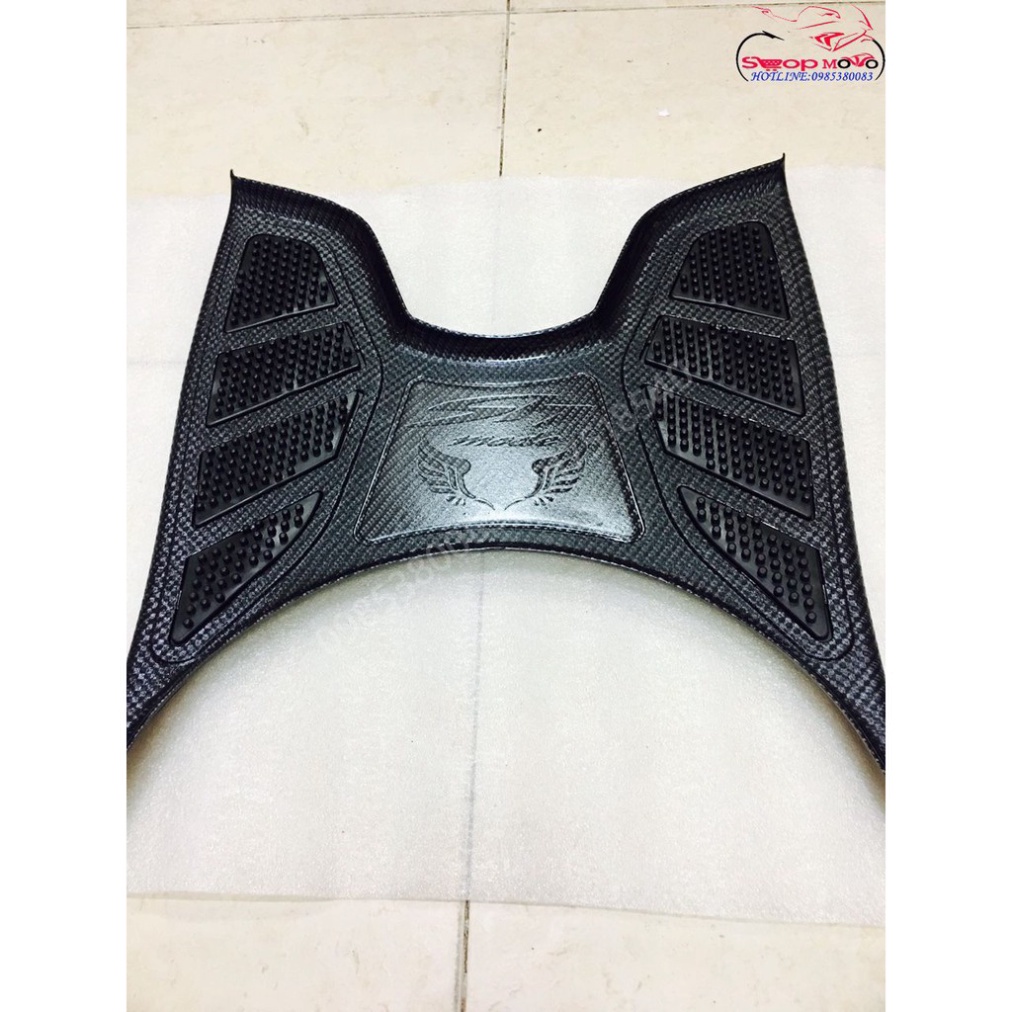thảm để chân SH mode sơn carbon Ảnh thật Sp