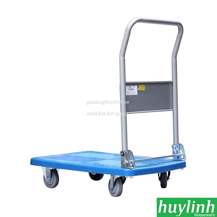 Freeship Xe đẩy hàng sàn nhựa Advindeq PT-150 - 170kg