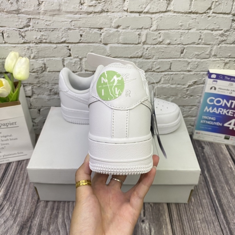 Giày Thể Thao MHSneakers AF1 All White bản siucap