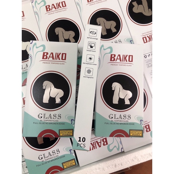 KÍNH CƯỜNG LỰC KinhKong BALKO FULL MÀN LOẠI CAO CẤP CHO IPHONE