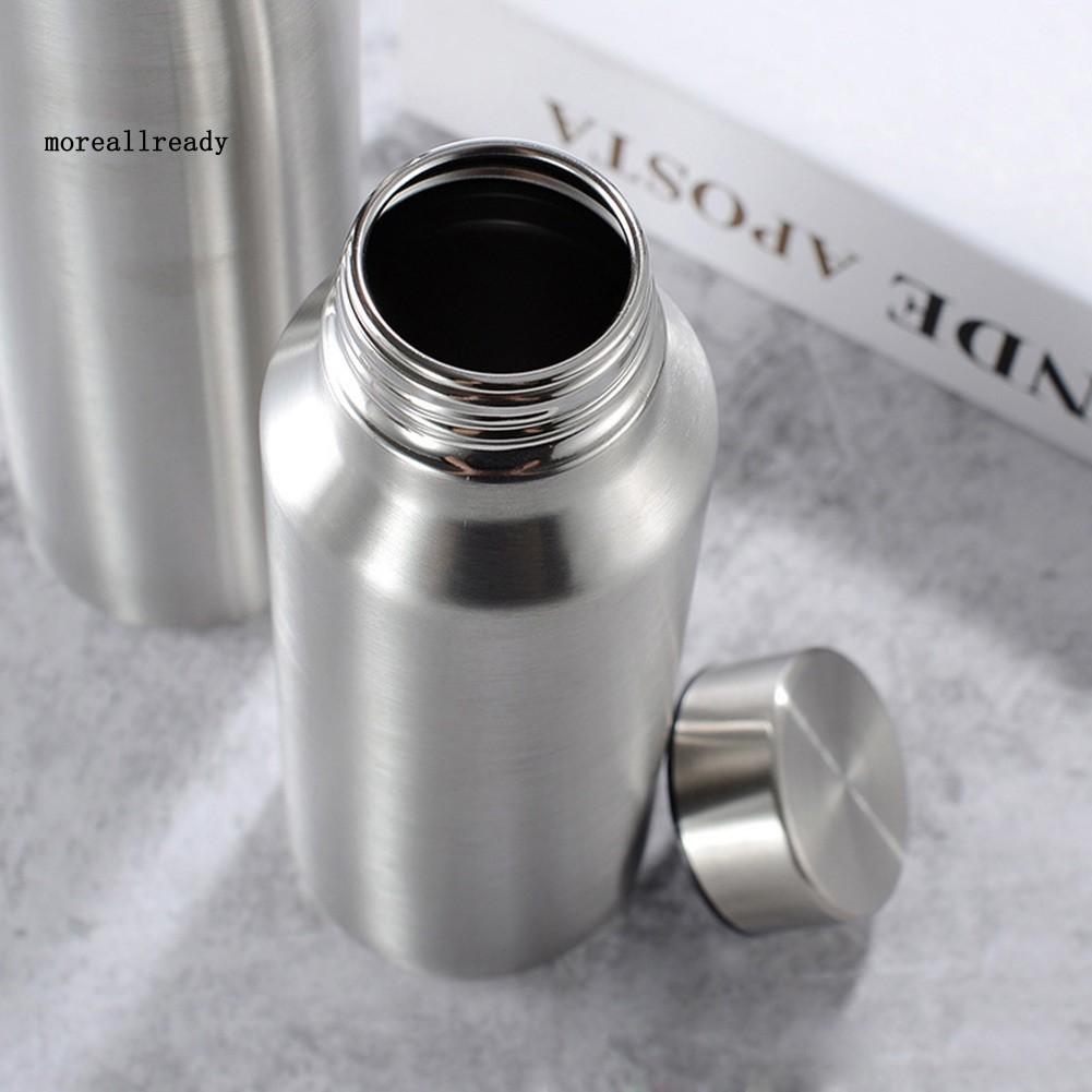 Bình Nước Đơn Bằng Thép Không Gỉ Dung Tích Lớn