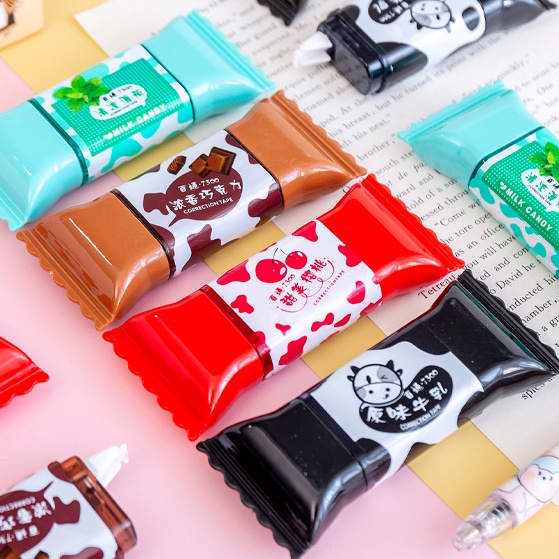 Bút Xóa Kéo Tạo Hình Kẹo Dễ Thương