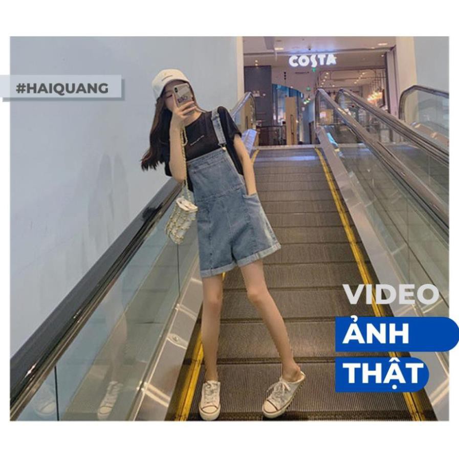 YẾM QUẦN JEAN, YẾM QUẦN SHORT HAIQUANG KIỂU DÁNG ULLZANG HÀN QUỐC CỰC HOT, CỰC TEEN MÀU XANH NHẠT -MÃ YẾM302 🥇 ❣