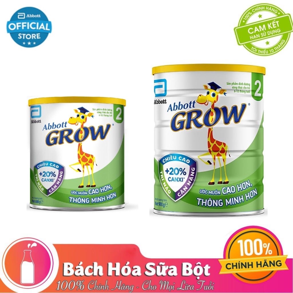 Sữa Bột Abbott Grow số 1/2/3/4 - 900g