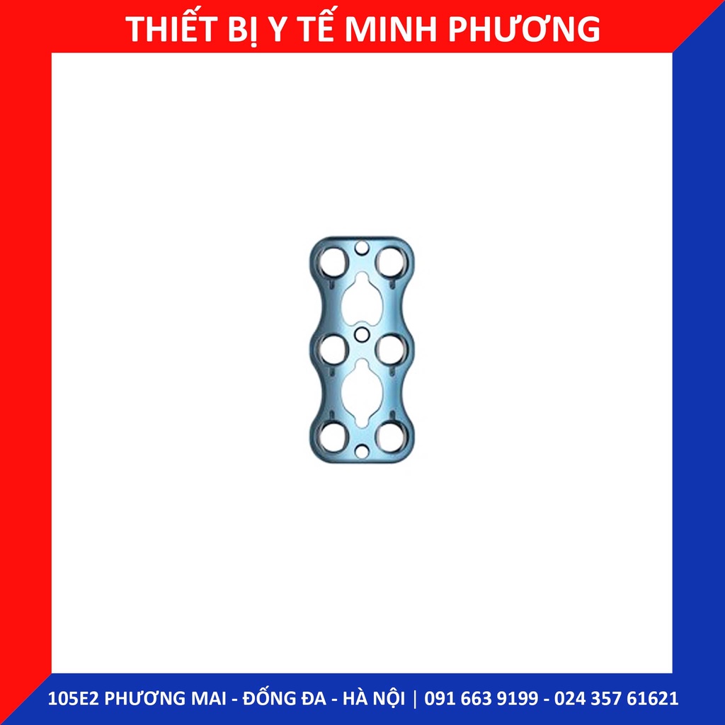 Nẹp titan cột sống cổ các lỗ