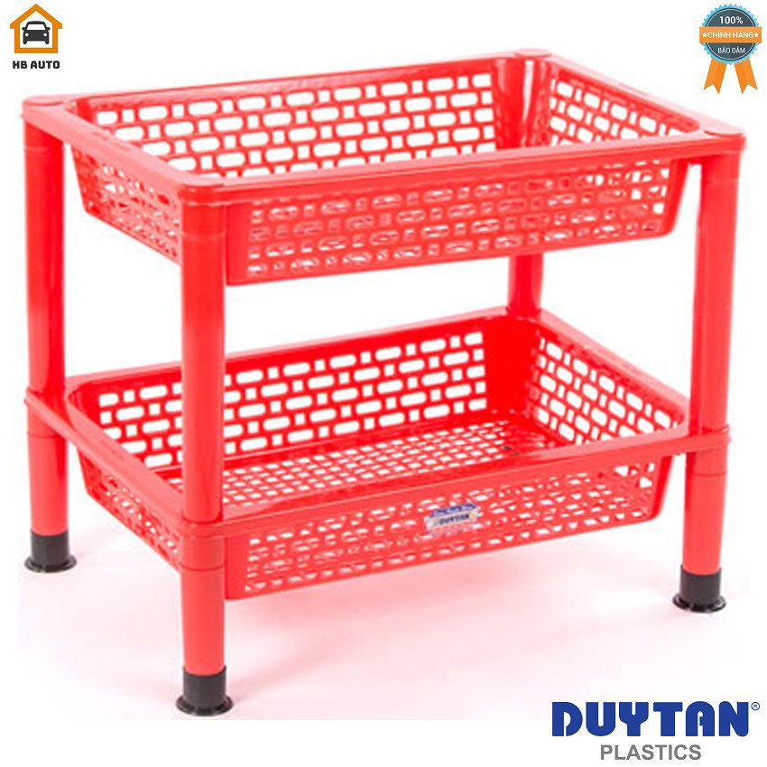 Kệ Nhựa Để Sách Báo Lỡ 2 Ngăn 45 x 31 x 36.5 cm | BigBuy360 - bigbuy360.vn