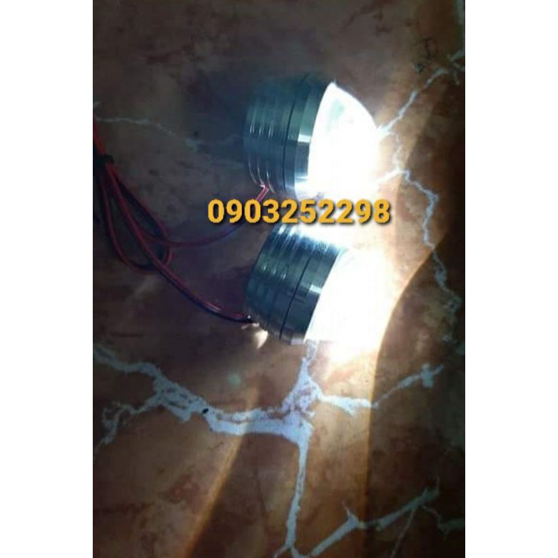 Đôi đèn chớp cảnh báo xe tải, xe hơi các màu 12v _24v dùng chung chớp mắt trâu