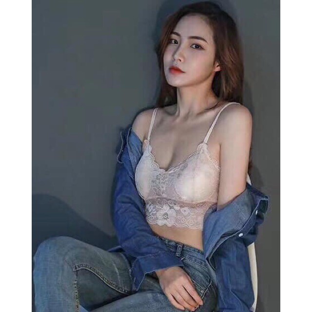 🌷[ SALE SỐC]- ÁO BRA 9001 QUAI NHỎ, CHẤT REN CÓ ĐỆM NGỰC MẶC TRONG ÁO VEST