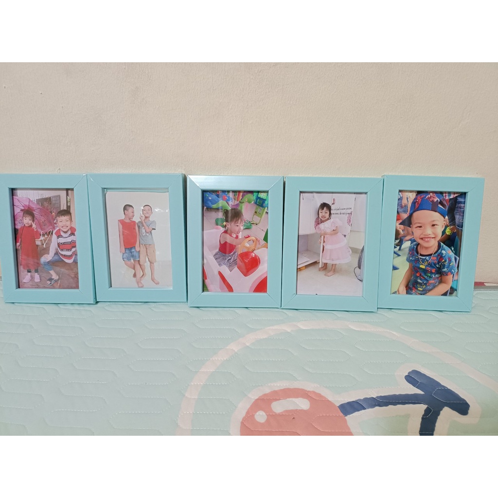 Khung Ảnh Để Bàn 10x15, 13x18, 15x21 Mặt Mika Giá Rẻ - Khung Hình Để Bàn kèm chân đế
