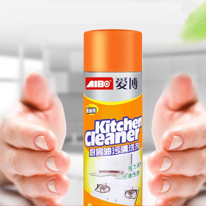 Bình Xịt Tẩy Nhà Bếp Đa Năng Kitchen Cleaner 500ml Phun Dạng Bọt Tuyết